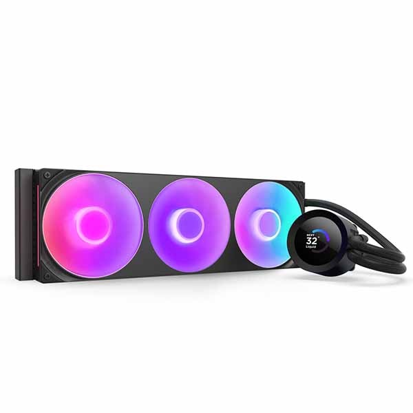 NZXT Kraken Plus 360 RGB v2(Black) 360mm RGB AIO液体クーラー 1.54