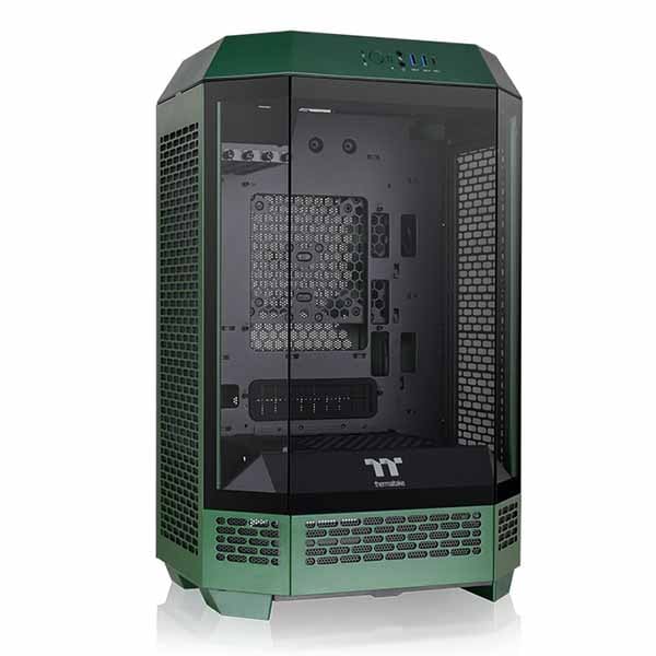 Thermaltake The Tower 300 Racing Green 八角柱 ミニタワーPC