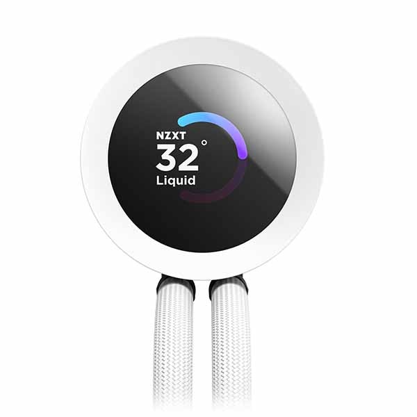 NZXT Kraken Plus 360 RGB v2(White) 360mm RGB AIO液体クーラー 1.54