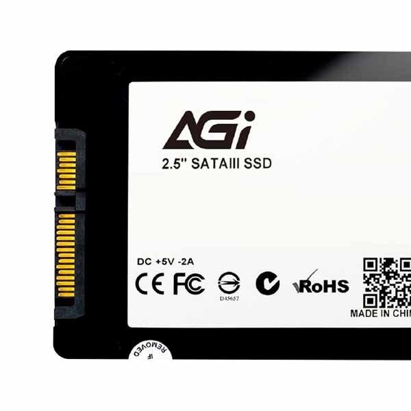 アウトレット特価・新品】AGI AI238 容量512GB 2.5インチ 3D NAND 7mm