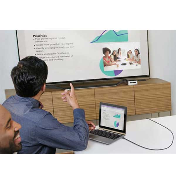 ロジクール Logicool Screen Share 接続するだけでコンテンツを共有