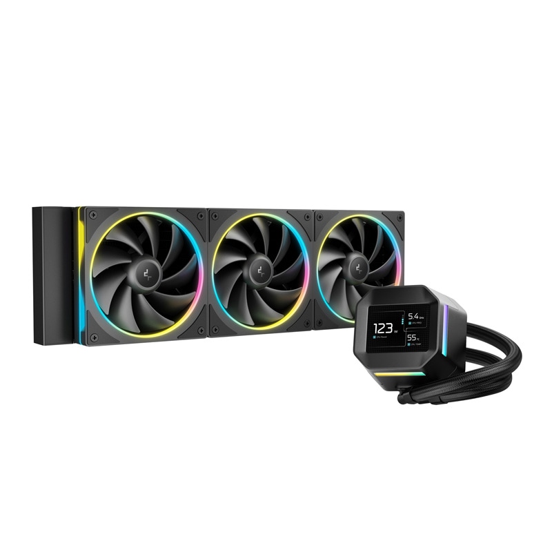 Deepcool LM360 2.4インチ液晶搭載 高性能簡易水冷クーラー