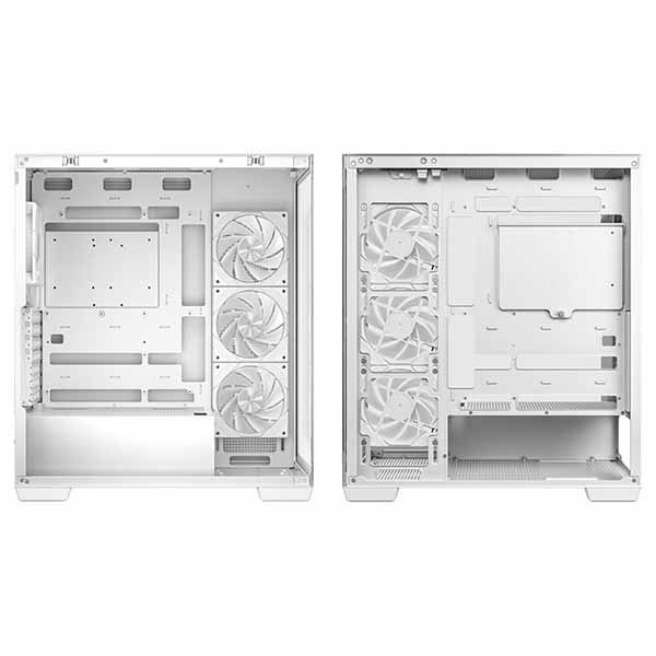 Deepcool CG580 4F WH ミドルタワー型PCケース ホワイト｜R