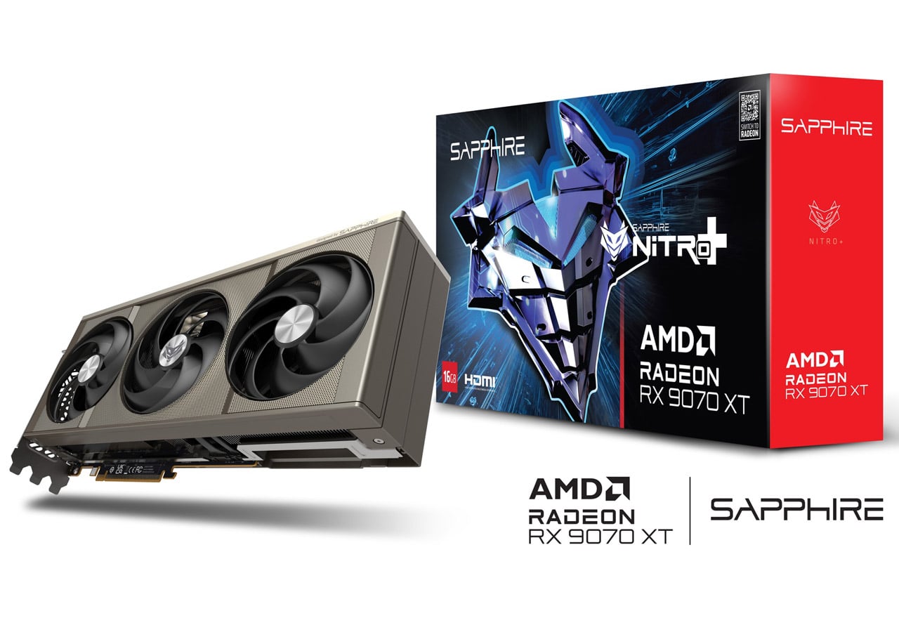 【アウトレット特価・新品】Sapphire NITRO+ Radeon RX 9070 XT GAMING OC 16GB GDDR6 グラフィックボード｜NITRORX9070XT16GB/11348-01-20G