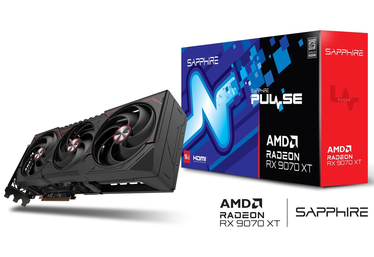 【アウトレット特価・新品】Sapphire PULSE Radeon RX 9070 XT GAMING 16GB GDDR6 グラフィックボード｜PULSERX9070XT16GB/11348-03-20G