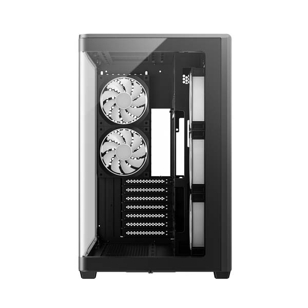 Deepcool CG590U 5F 一体型曲面ガラス採用 ATXケース ブラック｜R