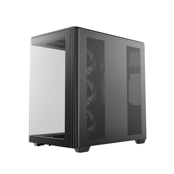 Deepcool CG590U 5F 一体型曲面ガラス採用 ATXケース ブラック｜R