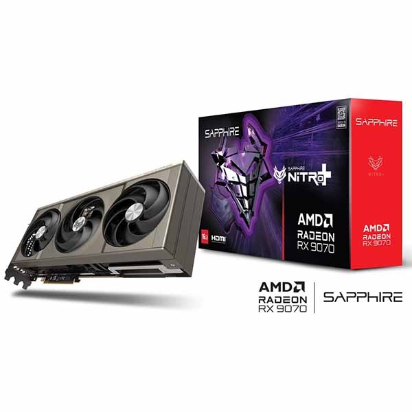 【アウトレット特価・新品】Sapphire NITRO+ Radeon RX 9070 GAMING OC 16GB GDDR6 グラフィックボード｜NITRORX907016GB/11349-01-20G