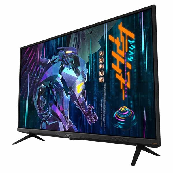 GIGABYTE AORUS FV43U Gaming Monitor 量子ドットを採用した43型4K