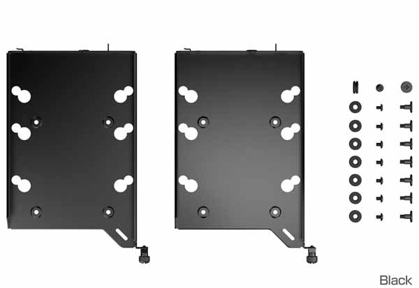 Fractal Design HDD Tray kit - Type B ブラック (2 pack)Define 7