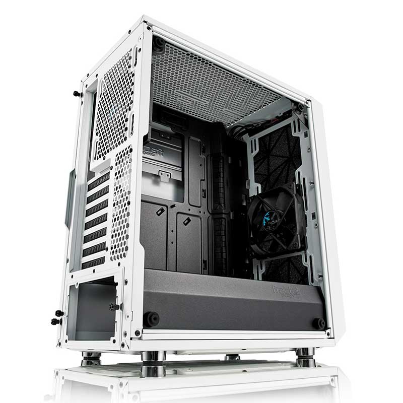 Fractal Design Meshify C White Tempered Glass ミドルタワー型PCケース CS7103 FD-CA-MESH-C-WT-TGC Fractal Design Meshify C TG FD-CA-MESH-C-WT-TGC [ホワイト