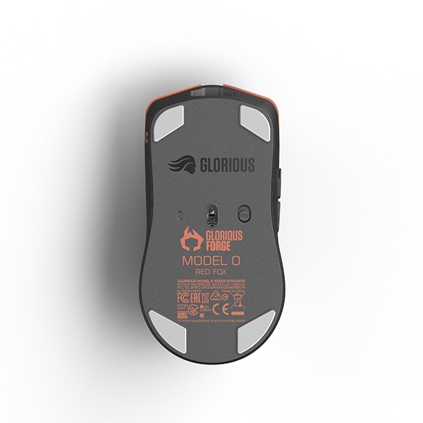 Glorious Series One PRO Wireless Mouse - Centauri - Grey/Red