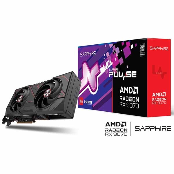 【アウトレット特価・新品】Sapphire PULSE Radeon RX 9070 GAMING 16GB GDDR6 グラフィックボード｜PULSERX907016GB/11349-03-20G