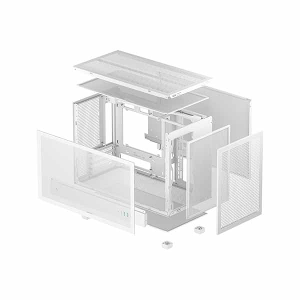 Deepcool CH260 ホワイト PCケース micro atx CH260 - DeepCool