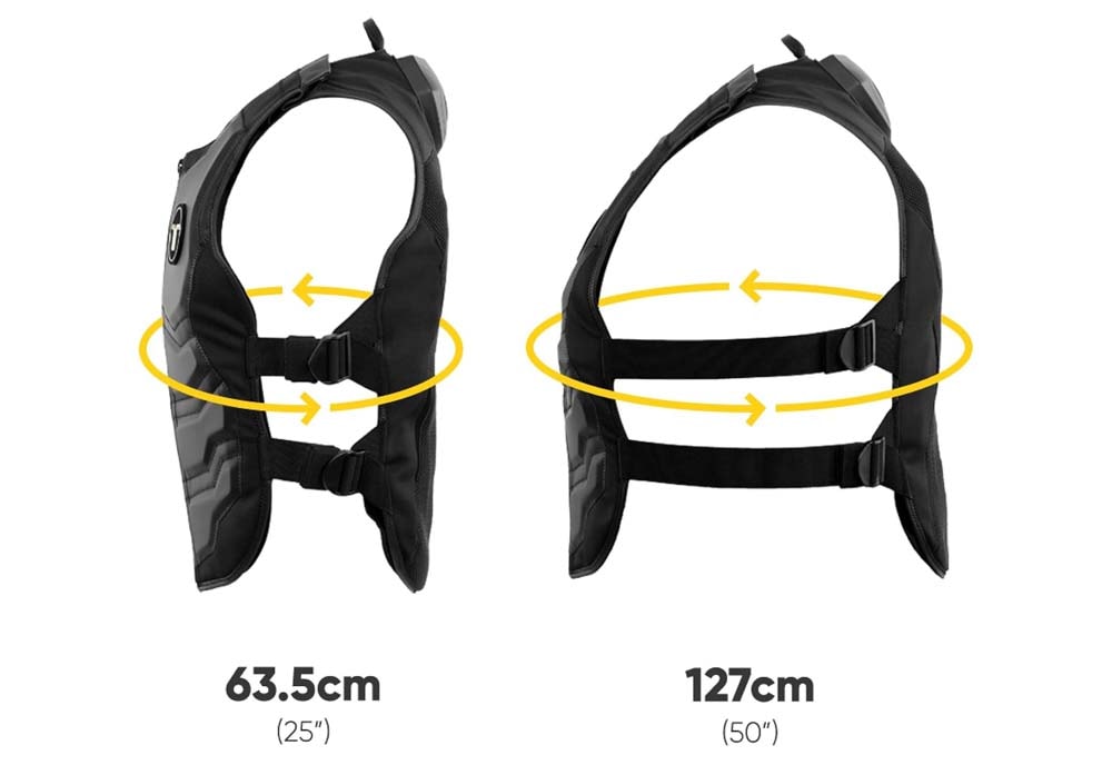 bHaptics TactSuit X40 V2 VR用ハプティックベスト｜BHTV40D0001