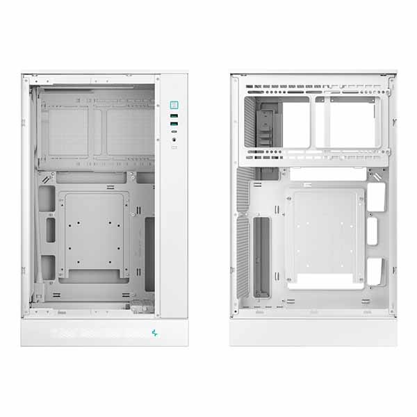 Deepcool CH270 DIGITAL WH デジタル表示パネル搭載 縦型MicroATX Deepcool CH270 DIGITAL WH デジタル表示パネル搭載 縦型MicroATX