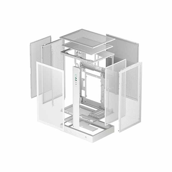Deepcool CH270 DIGITAL WH デジタル表示パネル搭載 縦型