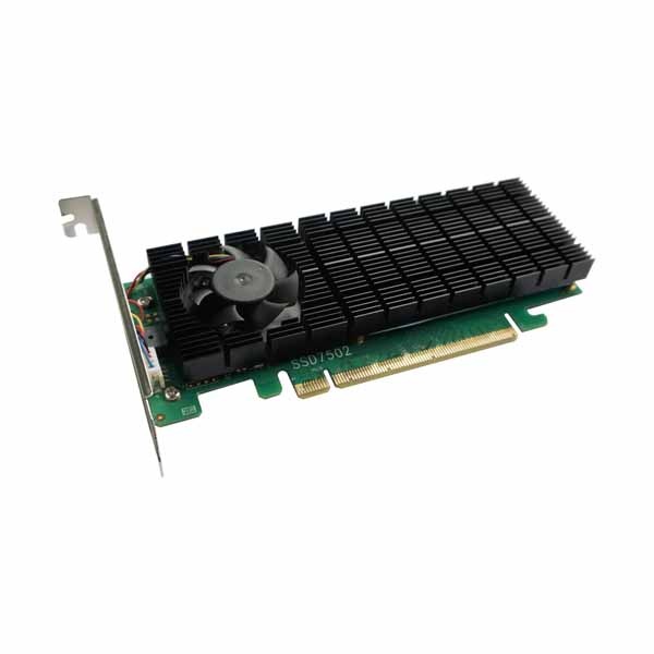 HighPoint SSD7502 PCIe 4.0 x16 2-Ports M.2 NVMe RAID Controller