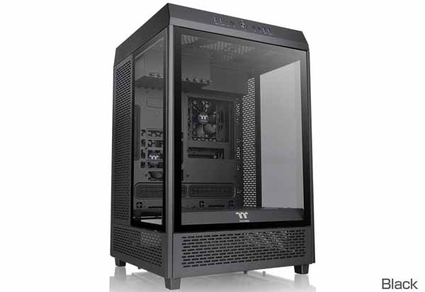 Thermaltake タワー型デスクトップPC ブラック ThermaltakeThermaltake The Tower 300 Micro Tower Chassis Thermaltake