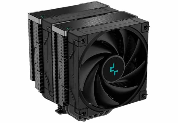 Deepcool AK620 ZERO DARK 高冷却サイドフロー型CPUクーラー