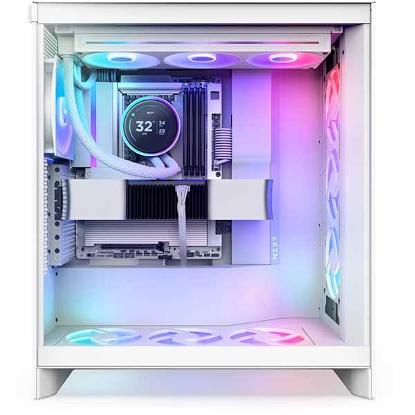 NZXT N9 X870E ゲーミングマザーボード White AMD X870Eチップセット