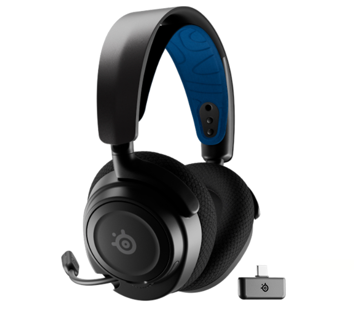 SteelSeries ワイヤレス ゲーミングヘッドセット 61559 ブラック SteelSeries 61559 Arctis Nova 7P ワイヤレスゲーミングヘッド