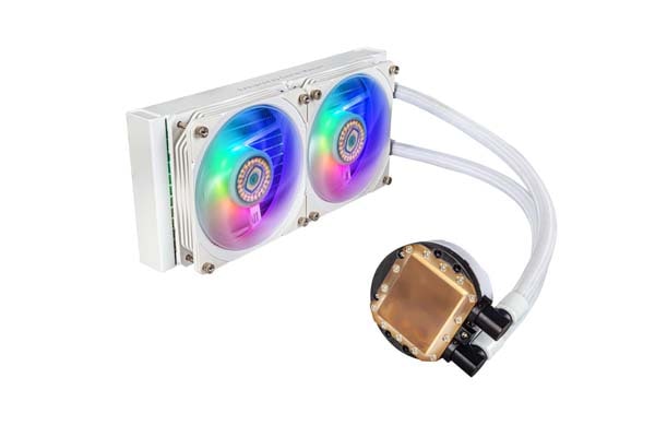 Cooler Master MasterLiquid PL240 Flux White Edition 水冷一体型CPU