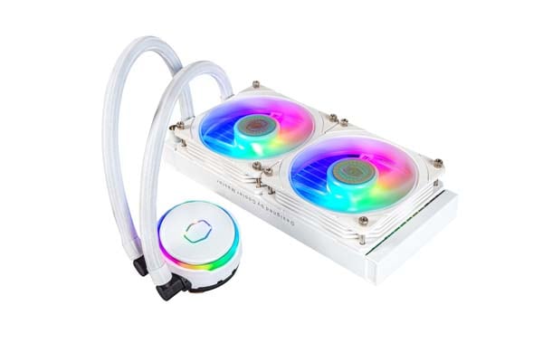 Cooler Master MasterLiquid PL240 Flux White Edition 水冷一体型CPU