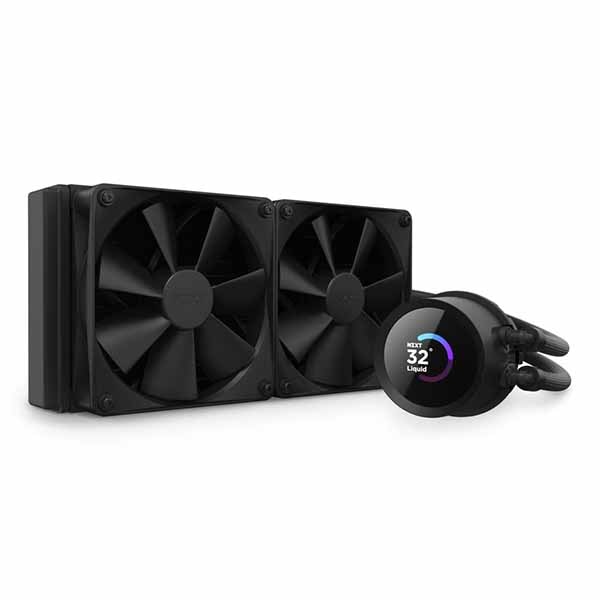 NZXT KRAKEN 240 Black 高性能ポンプと高静圧ファン装備 水冷一