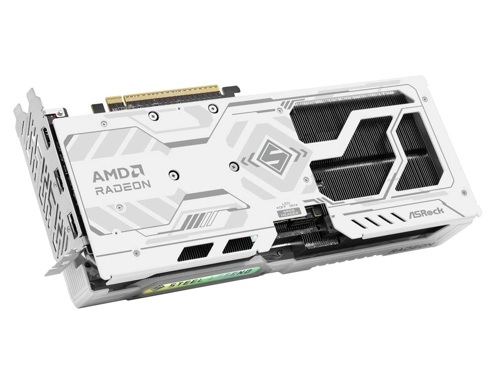 ASRock Radeon RX 9060XT Steel Legend 16G OC グラフィック