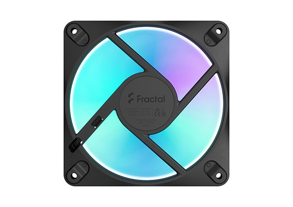 Fractal Design Dynamic 3 120mm ARGB対応 Black PCケースファン