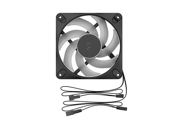 Fractal Design Dynamic 3 120mm ARGB対応 Black PCケースファン