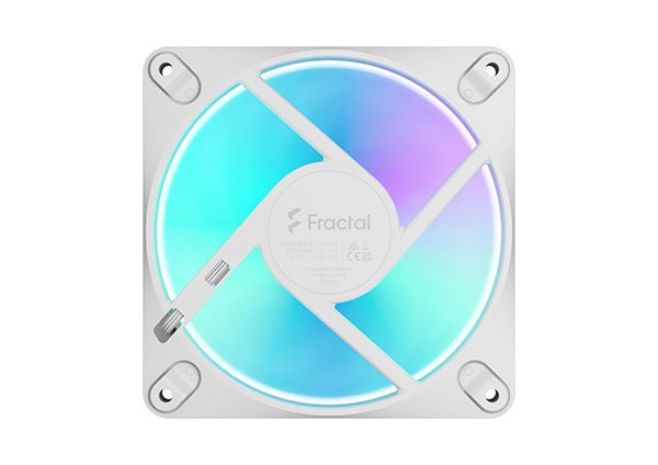 Fractal Design Dynamic 3 120mm ARGB対応 White PCケースファン