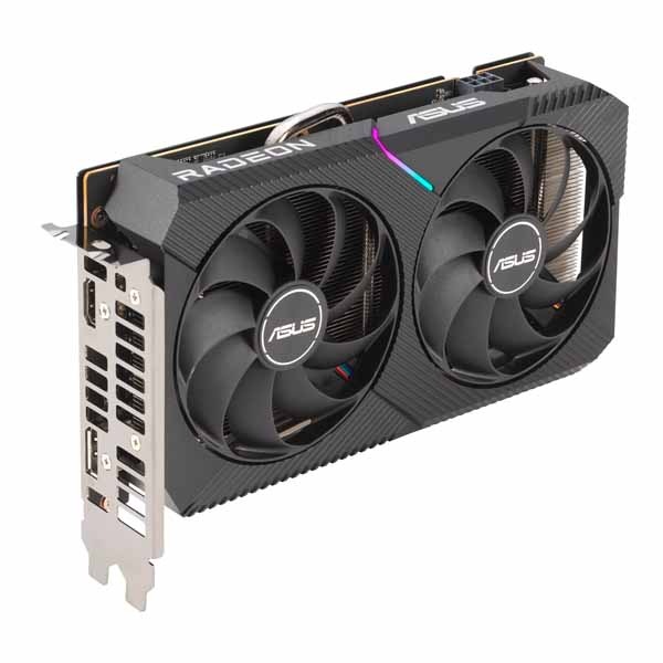 ASUS Dual Radeon RX 6500 XT OC Edition 4GB GDDR6 Radeon RX6500 XT