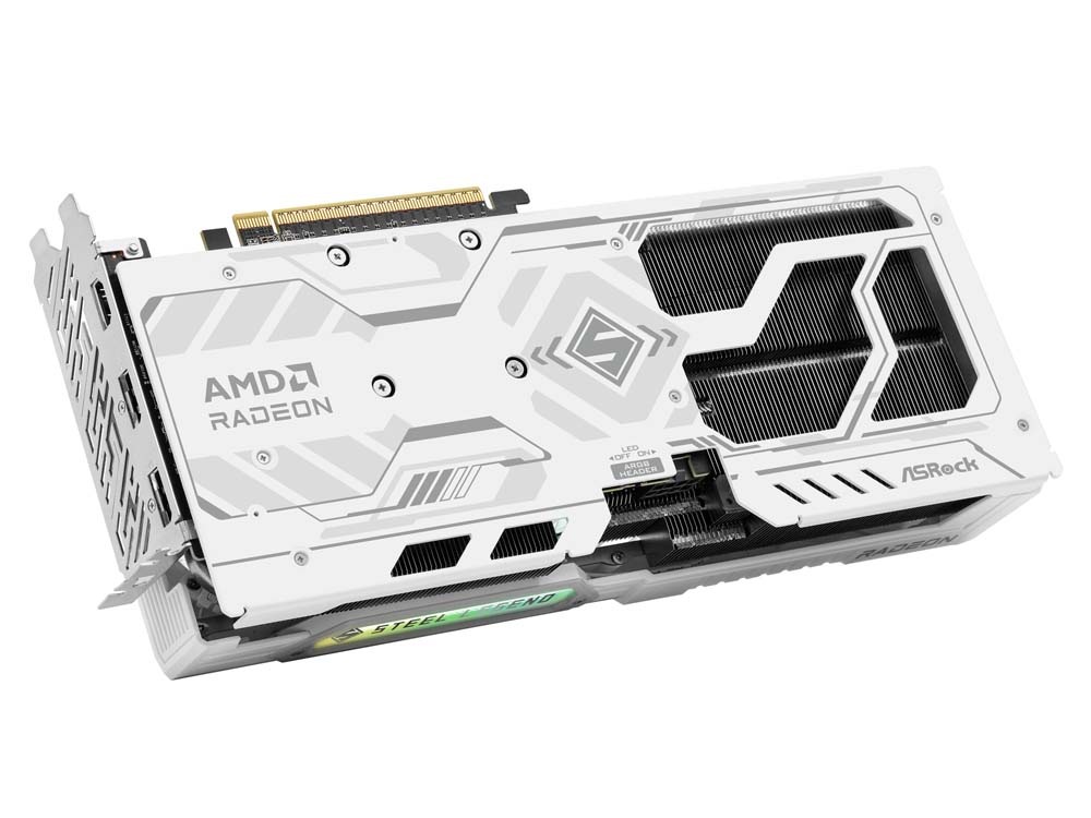ASRock Radeon RX 9060XT Steel Legend 8G OC グラフィックボード