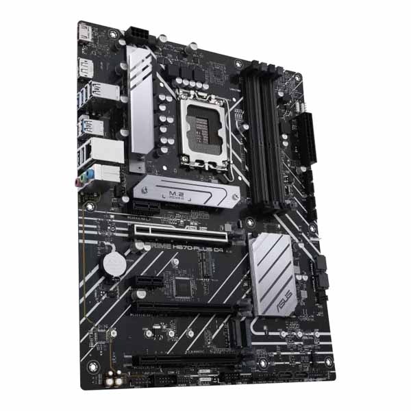 ASUS PRIME H670-PLUS D4 インテル H670 (LGA1700) ATXマザーボード