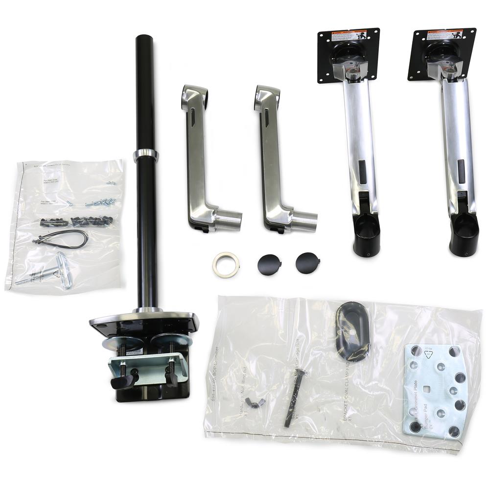 ERGOTRON LX デュアルスタッキングアーム, 長身ポール