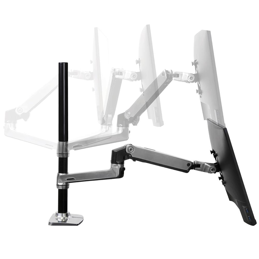 ERGOTRON LX デュアルスタッキングアーム 長身ポール(アルミニウム) エルゴトロン Ergotron LX デュアル スタッキングアーム 長身