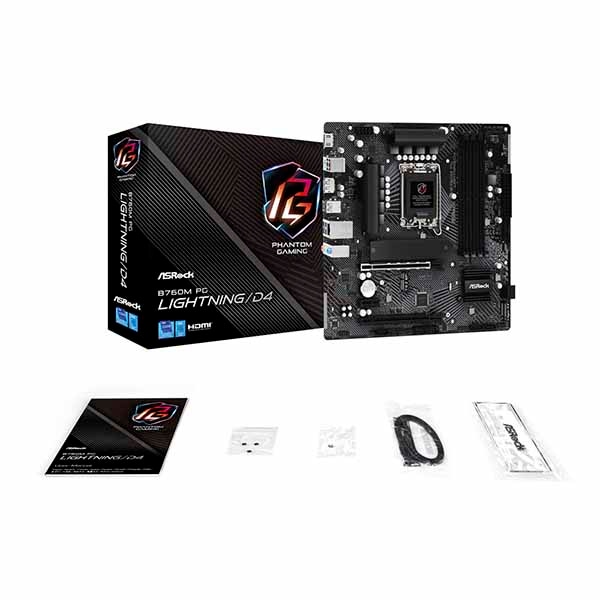 ASRock B760M PG Lightning/D4マザーボード ASRock | B760M PG Lightning/D4