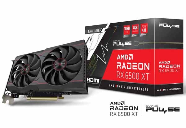 AMD Radeon RX 6500 XT搭載グラフィックカード「DUAL-RX6500XT