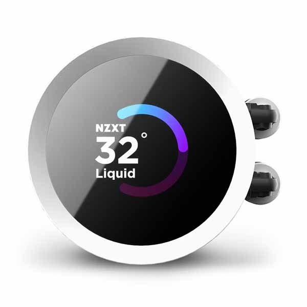 NZXT KRAKEN RGB 360 White 高性能ポンプと高静圧RGBファン装備 水冷一