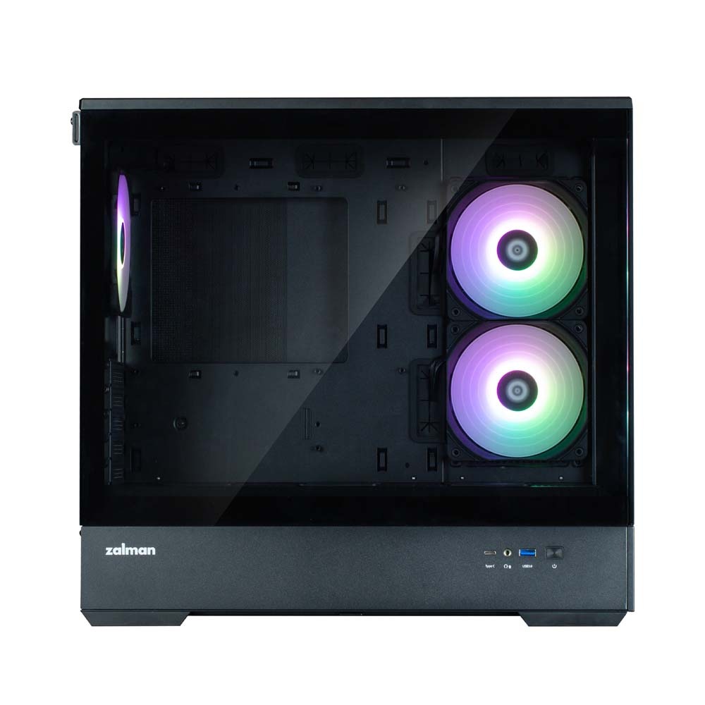 ZALMAN P30 Black V2 ミニタワー型PCケース ブラック｜P30 Black V2