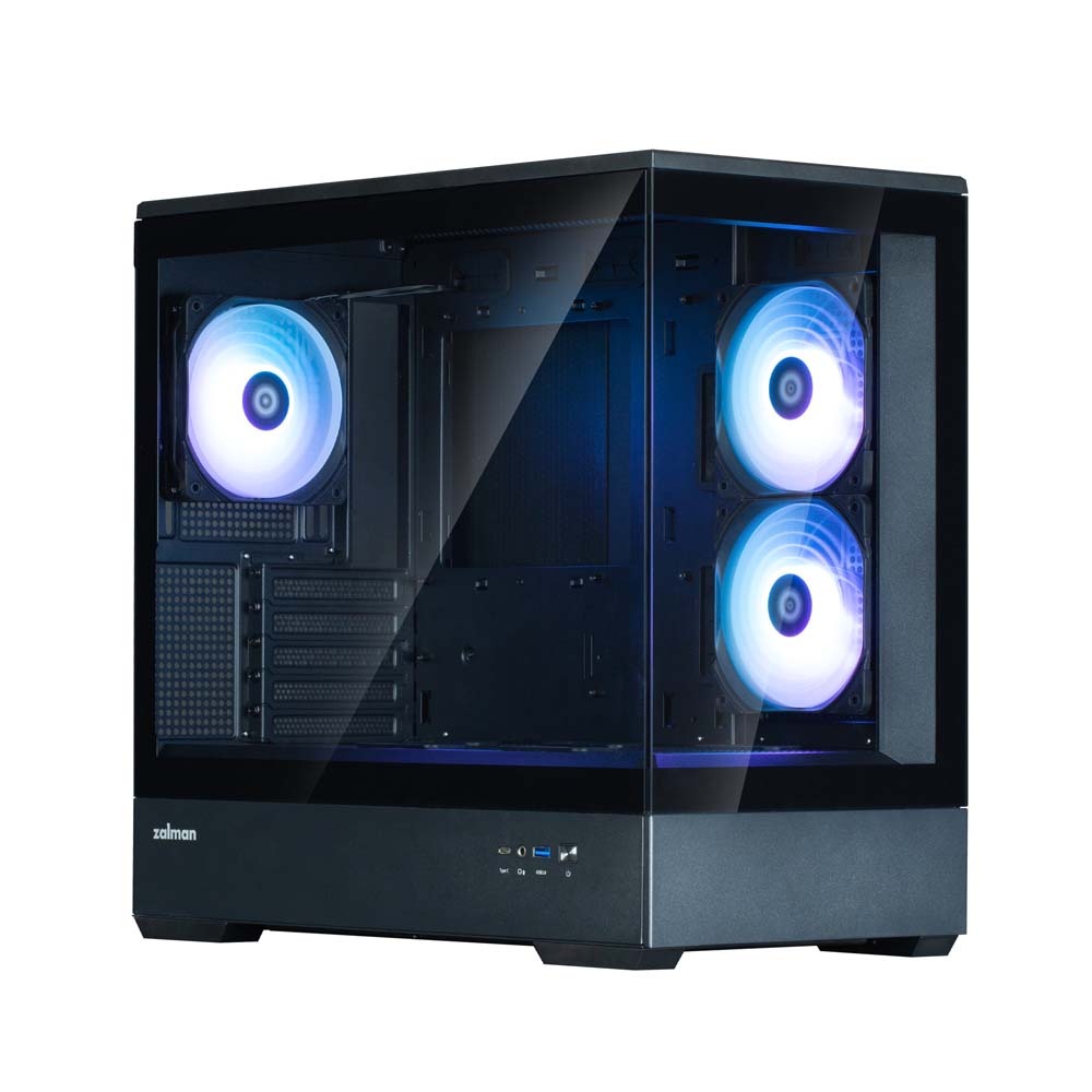 ZALMAN P30 Black V2 ミニタワー型PCケース ブラック｜P30 Black V2