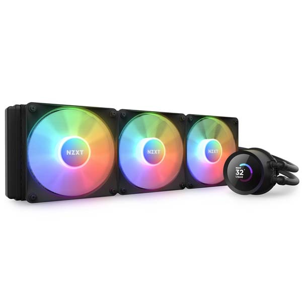 NZXT KRAKEN RGB 360 Black 120mmファン×3 水冷一体型CPUクーラー 