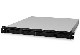Synology RackStation RS818+ クアッドコアCPU搭載1U4ベイNASサーバー｜RS818+|3.5インチSATA用 ハードディスク ケース|NAS｜ハードディスクケース | 