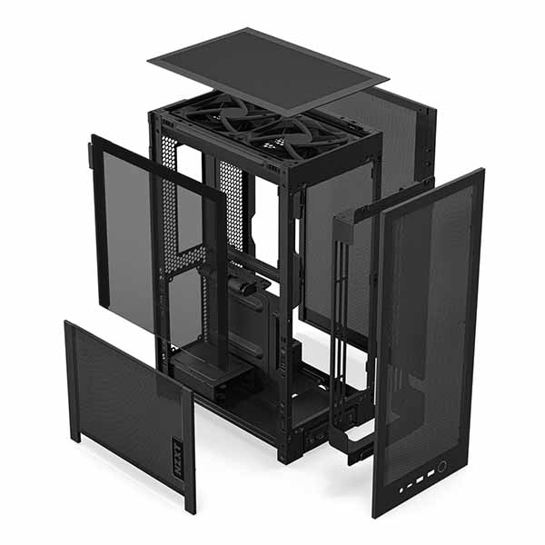 NZXT H2 Flow Black Mini-ITX PCケース ブラック｜CI-H21FB-01通販｜PC4U