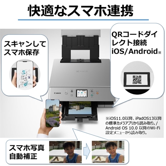 CANON インクジェット複合機 XK100 5色ハイブリッドインクの低