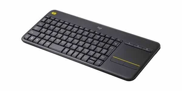ロジクール K400Plus ワイヤレス タッチ キーボード ブラック｜K400PBK