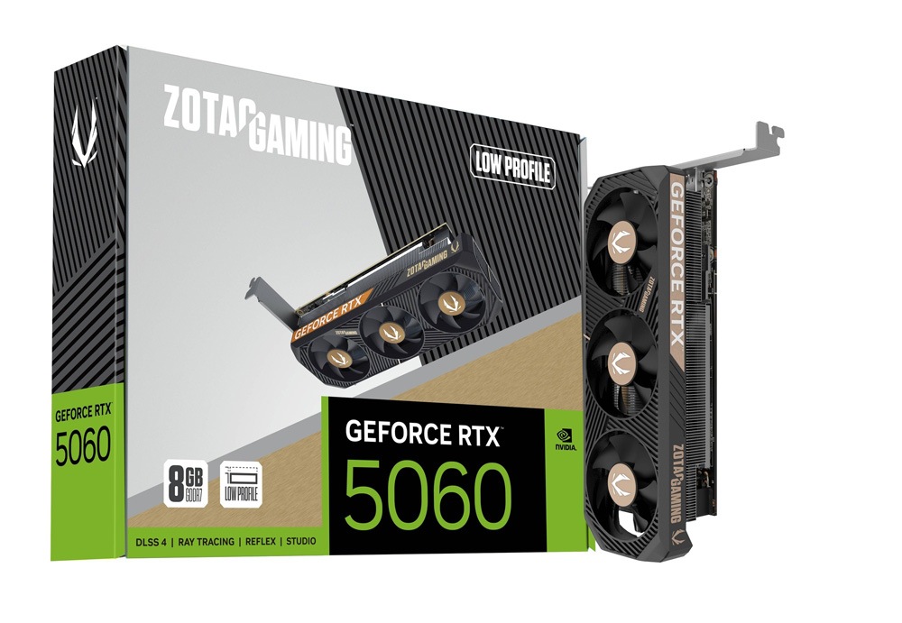 ZOTAC GAMING GeForce RTX 5060 Low Profile 8GB グラフィックスボード