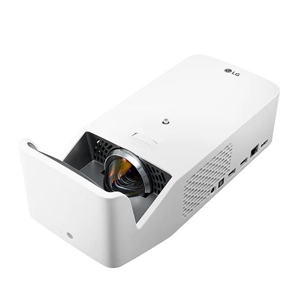 LG製の短焦点レーザープロジェクター（HF85LA）とスクリーンのセット